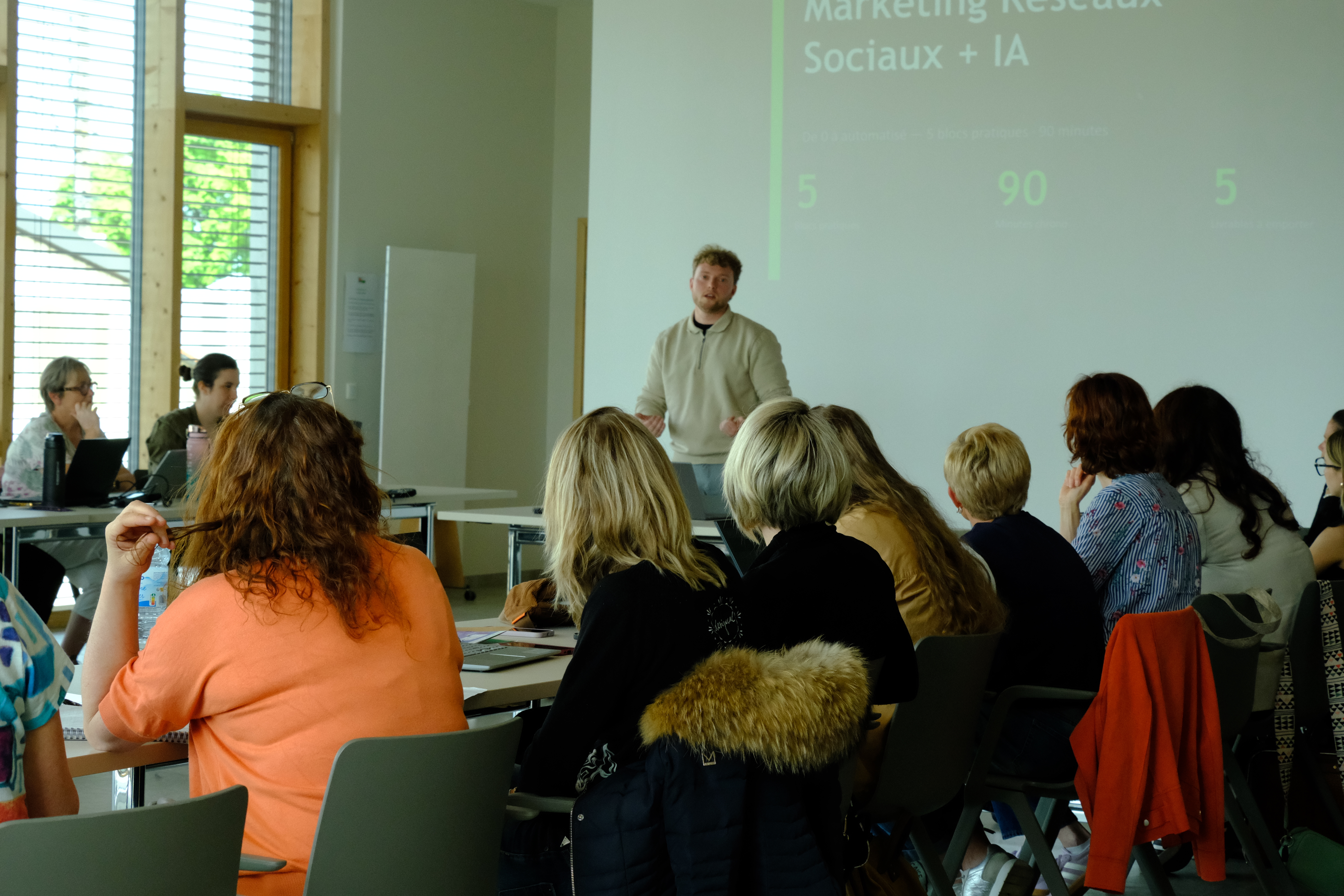 Gabriel Vanderbecken en formation